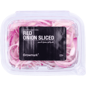 RED ONION SLICED 250g